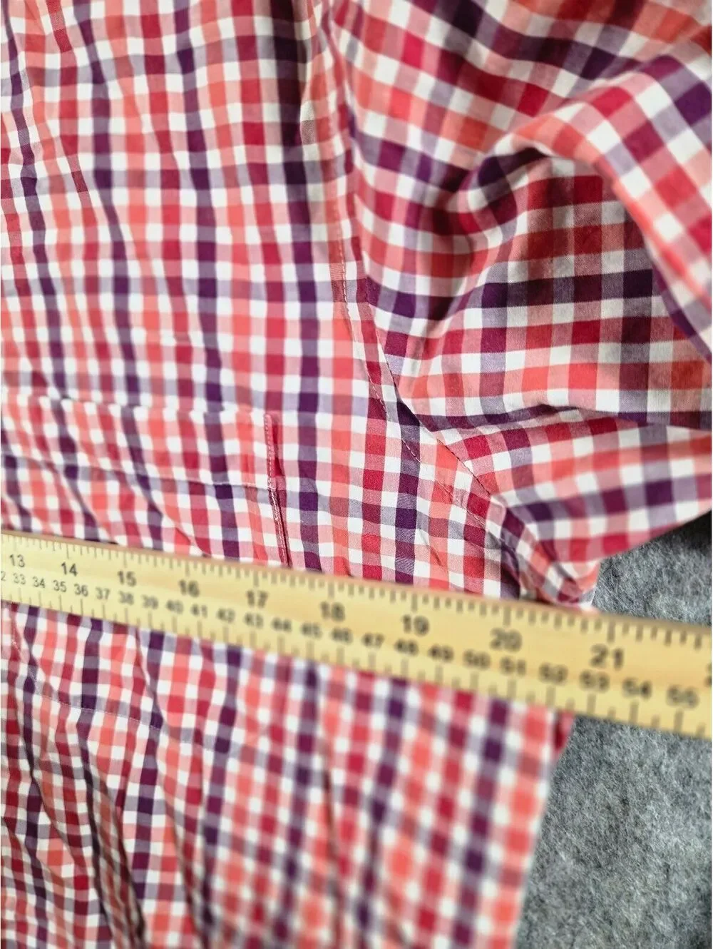 Pendleton Plaid Button-Down Long-Sleeve Plaid Shirt Cabin Preppy Office